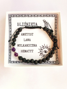 Bransoletka zodiakalna MEN BLIŹNIĘTA